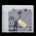 zip packages များအေးဆေးတည်ငြိမ်သောပလပ်စတစ် zip သော့ခတ်အိတ်များ